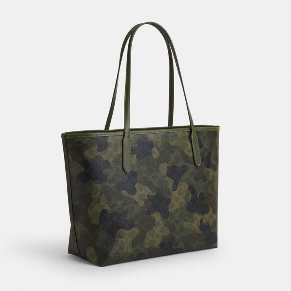 NWT Coach City Tote Bag In Signature Camo Print CV953 - Picture 5 of 7